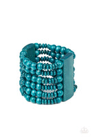 Paparazzi Accessories  Stop BELIZE-ing Bracelet - Turquoise