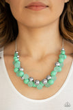 Paparazzi Accessories Bubbly Brilliance Necklace - Green