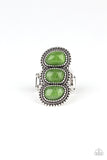 Paparazzi Accessories Radiant Rubble Ring - Green