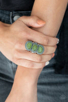 Paparazzi Accessories Radiant Rubble Ring - Green