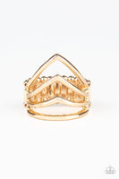 Paparazzi Accessories The Main Point Ring - Gold