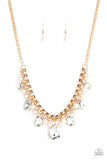 Paparazzi Accessories Knockout Queen Necklace - Gold
