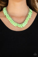 Paparazzi Accessories Super Bloom Necklace - Green