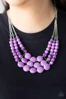 Paparazzi Accessories Flirtatiously Fruity Necklace - Purple