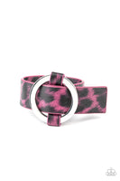 Paparazzi Accessories Jungle Cat Couture Bracelet - Pink