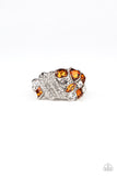 Paparazzi Accessories Sparkle Bust Ring - Brown