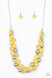 Paparazzi Accessories Bubbly Brilliance Necklace - Yellow