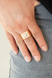 Paparazzi Accessories Plunder Ring - Gold