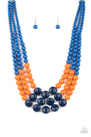 Paparazzi Accessories Beach Bauble Necklace - Blue