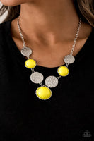 Paparazzi Accessories Bohemian Bombshell Necklace - Yellow