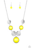 Paparazzi Accessories Bohemian Bombshell Necklace - Yellow