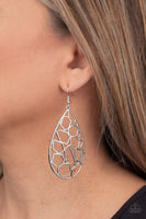 Paparazzi Accessories Reshaped Radiance Earrings - Silver