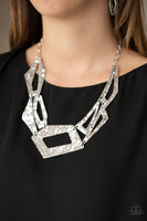 Paparazzi Accessories Break The Mold Necklace - Silver