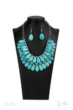 Paparazzi Accessories Zi The Amy 2020 Necklace - Turquoise