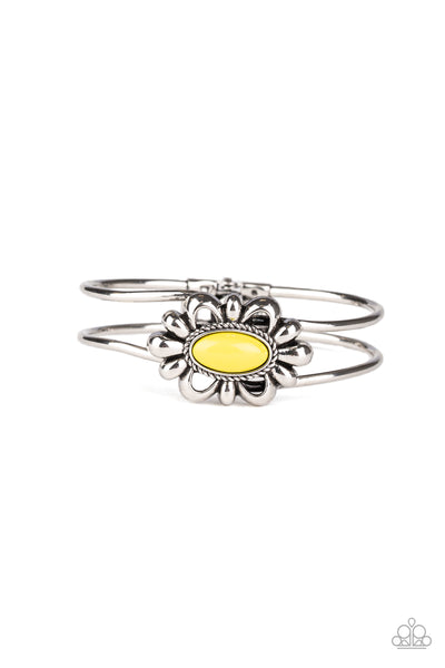 Paparazzi Accessories Serene Succulent Bracelet - Yellow