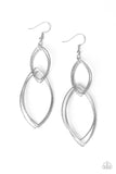 Paparazzi Accessories Endless Echo Earrings - Silver