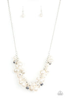 Paparazzi Accessories Battle of the Bombshells Necklace - White