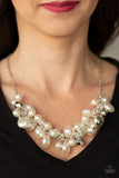 Paparazzi Accessories Battle of the Bombshells Necklace - White