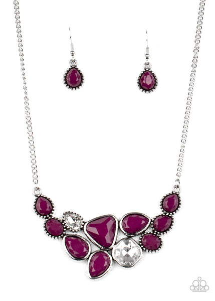 Paparazzi Accessories Breathtaking Brilliance Necklace - Purple