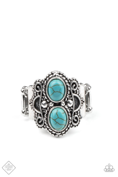 Paparazzi Accessories Eco Essence Ring - Turquoise (FF Feb 2021)