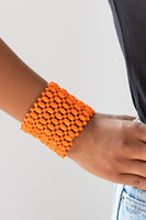 Paparazzi Accessories Way Down In Kokomo Bracelet - Orange