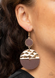 Paparazzi Accessories Natural Element Earrings - Gold