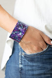 Paparazzi Accessories Freestyle Fashion Bracelet - Purple