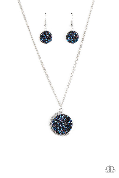 Paparazzi Accessories My Moon and Stars Necklace - Blue
