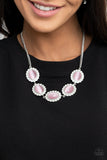 Paparazzi Accessories A DIVA-ttitude Adjustment Necklace - Pink