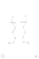 Paparazzi Accessories CONSTELLATION Prize Earrings (Ear Crawlers) - White