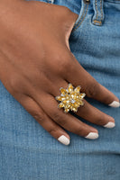 Paparazzi Accessories Am I GLEAMing? Ring - Yellow