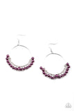 Paparazzi Accessories Things Are Looking UPSCALE Earrings - Purple