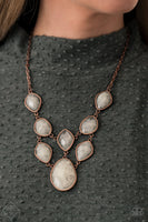 Paparazzi Accessories Opulently Oracle Necklace - Copper (FF Jan 2021)