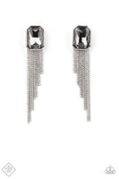Paparazzi Accessories Save for a REIGNy Day Earrings Fashion Fix (Jan 2021) - Silver