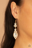 Paparazzi Accessories Fully Flauntable Earrings - Gold