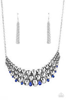 Paparazzi Accessories Powerhouse Party Necklace - Blue