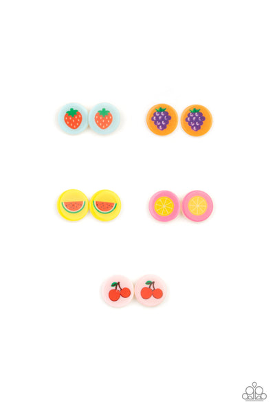 Paparazzi Accessories Starlet Shimmer Fruity Earring Kit - Multi