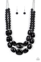 Paparazzi Accessories Resort Ready Necklace  - Black