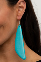 Paparazzi Accessories Scuba Dream Earrings - Blue