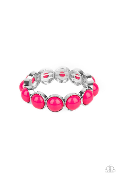Paparazzi Accessories POP, Drop, and Roll Bracelet - Pink