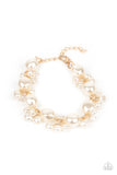 Paparazzi Accessories Imperfectly Perfect Bracelet - Gold