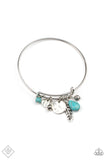 Paparazzi Accessories Root and RANCH Bracelet - Turquoise