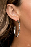 Paparazzi Accessories Hoop Hype Hoop Earrings - Silver