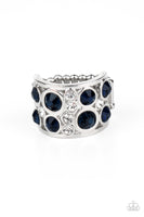 Paparazzi Accessories High Roller Royale Ring - Blue