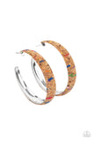 Paparazzi Accessories A CORK In The Road Earrings - Multi
