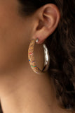 Paparazzi Accessories A CORK In The Road Earrings - Multi