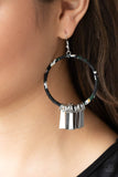 Paparazzi Accessories Garden Chimes Earrings - Black