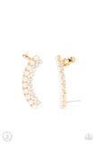 Paparazzi Accessories Doubled Down On Dazzle Ear Crawler - Gold