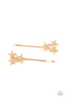 Paparazzi Accessories Suddenly Starstruck Hair Clip - Gold