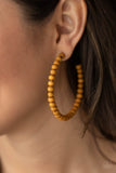 Paparazzi Accessories Should Have, Could Have, WOOD Have Earrings - Brown